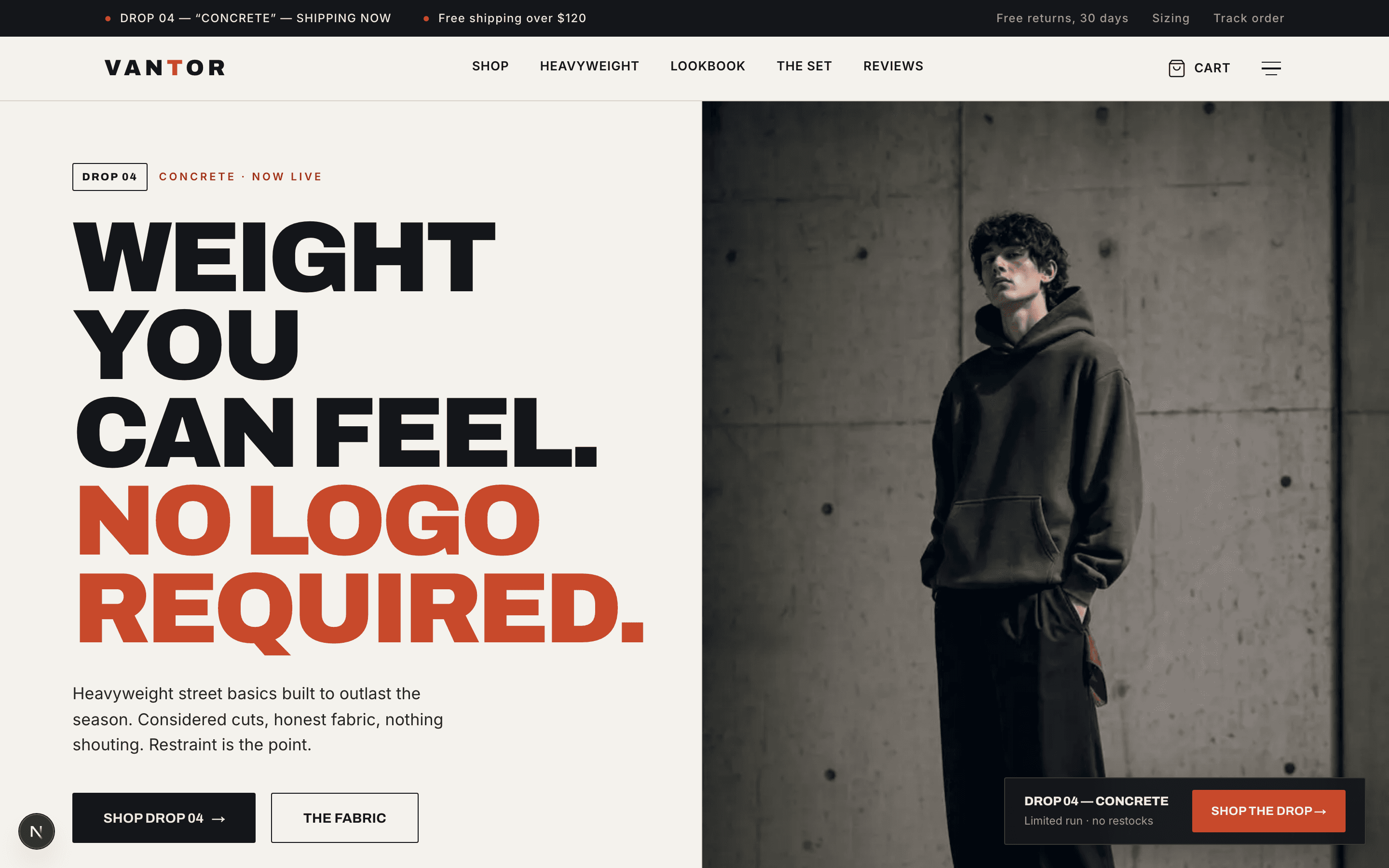 Vantor storefront